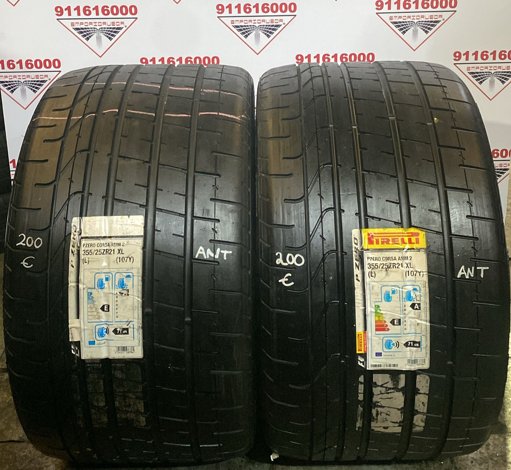 PIRELLI PZERO USADO PREMIUM  355/25 R21 107 Y